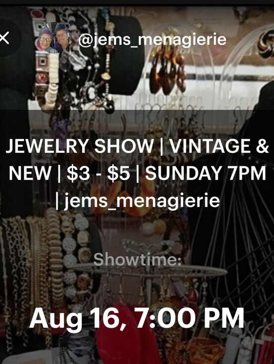 Accessories - SUNDAY POPUP SHOW NOTIFICATION